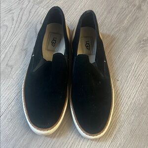 UGG women Black Slip-On Shoes
